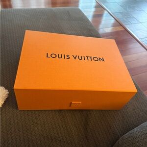 Louis Vuitton Signature Orange Gift Box